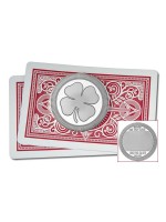 Lucky 4 Leaf Clover Card Protector